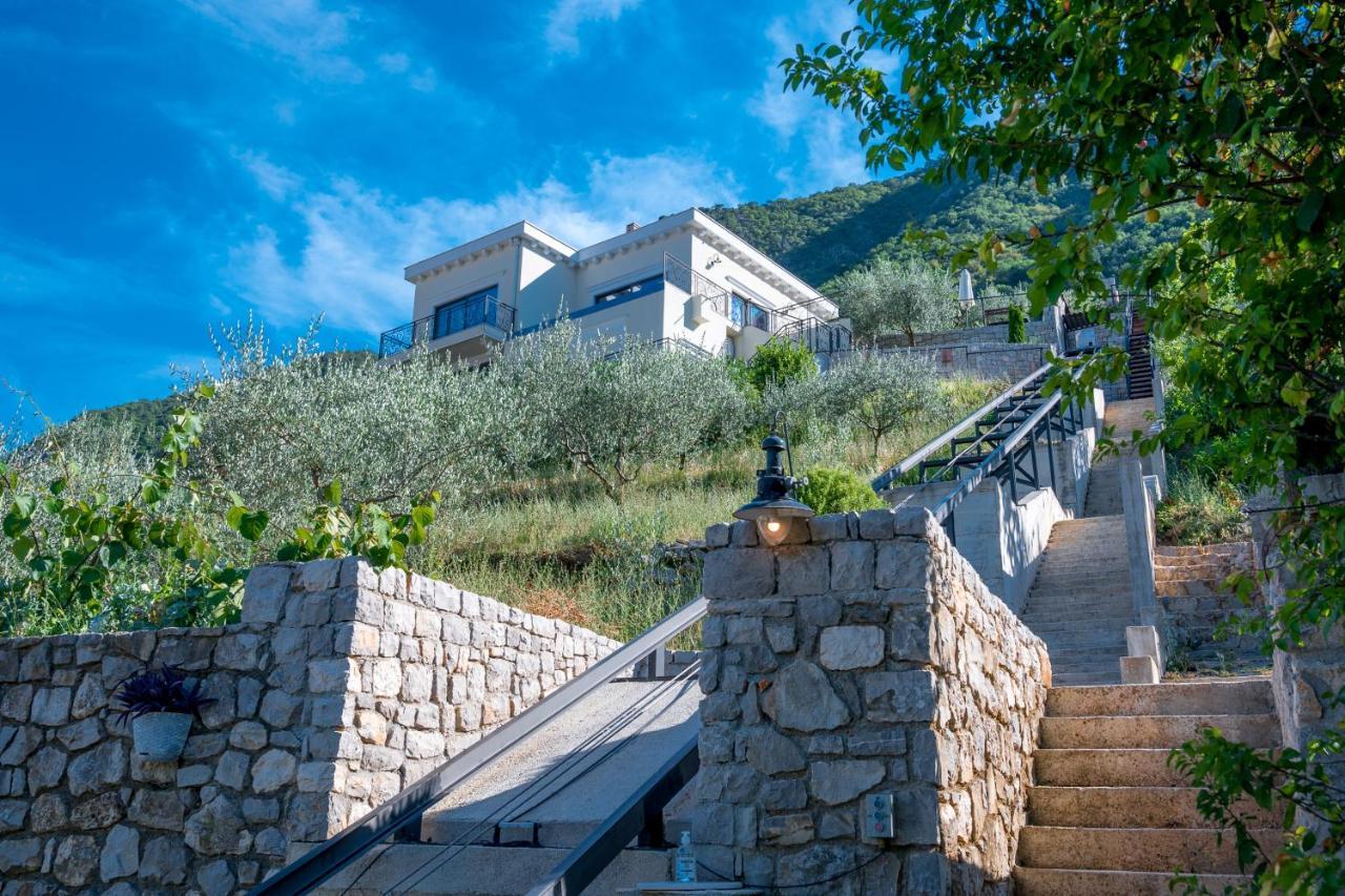 Stoliva Residence With Infinity Pool Kotor Dış mekan fotoğraf