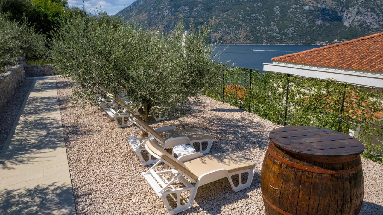 Stoliva Residence With Infinity Pool Kotor Dış mekan fotoğraf