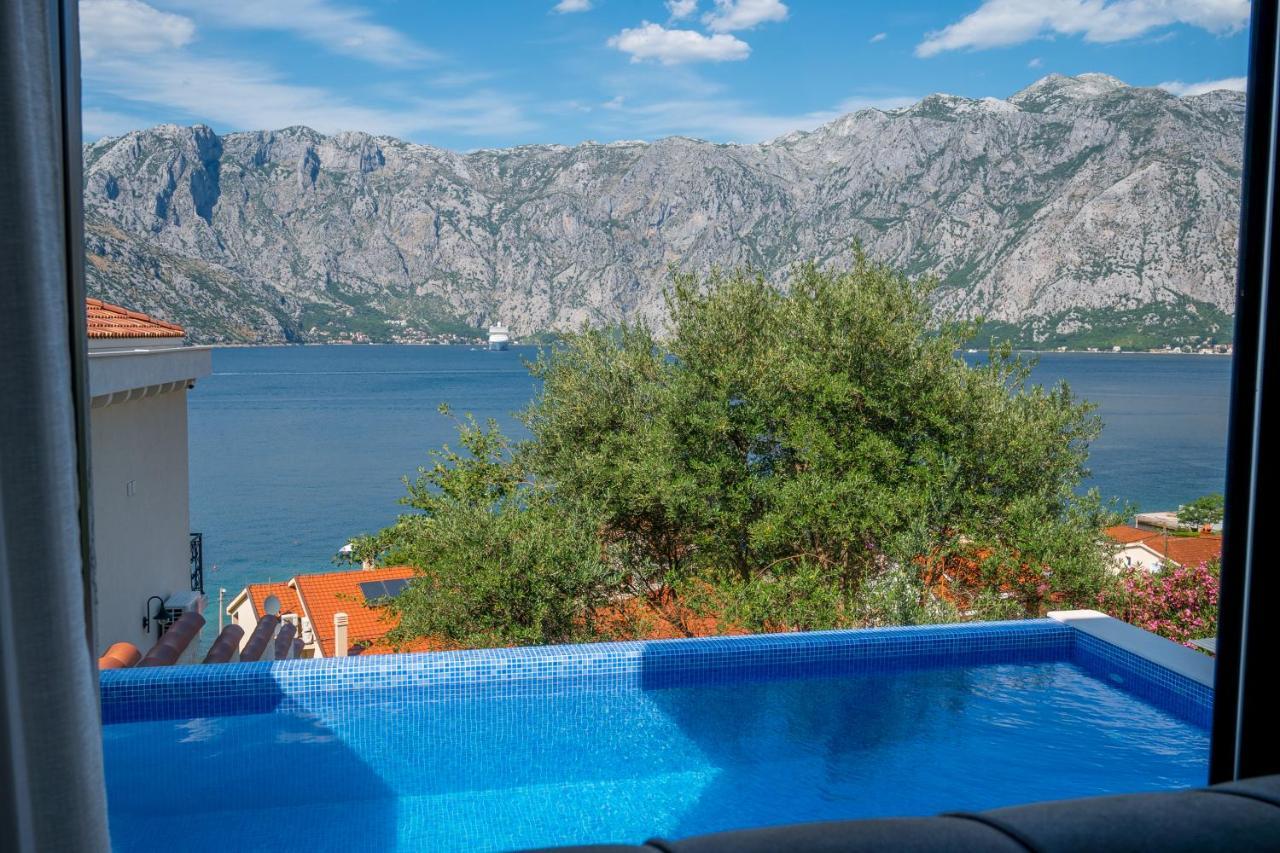 Stoliva Residence With Infinity Pool Kotor Dış mekan fotoğraf